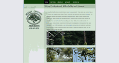 Desktop Screenshot of marincountyarborists.com
